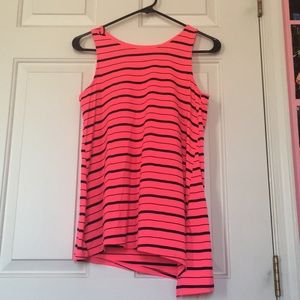 Pink Top w/ Black Stripes from Justice